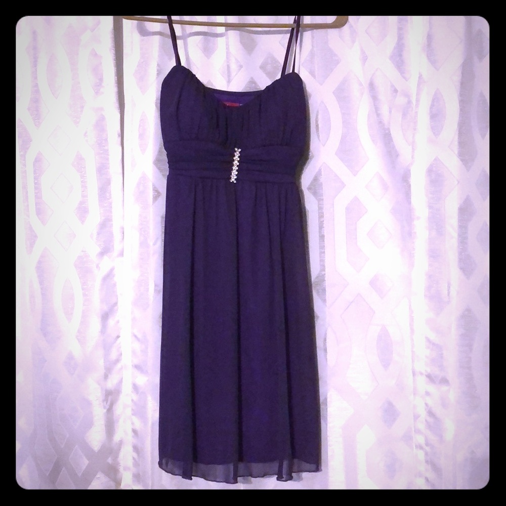 Girls purple dress